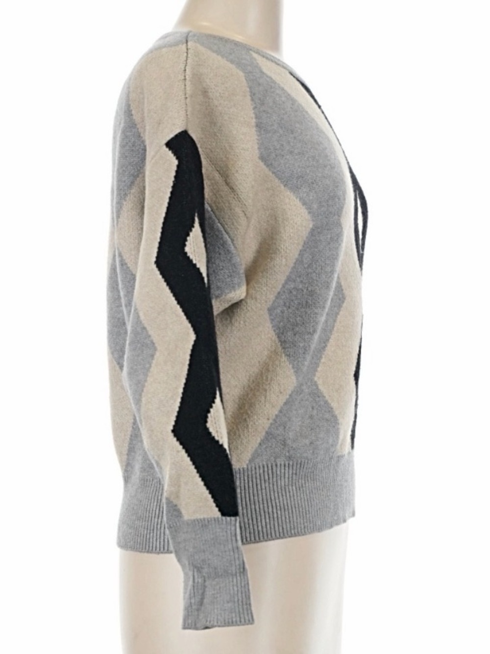 Gorgeous Truth By Republic Geometric/ Argyle Sweater - Picture 3 of 6